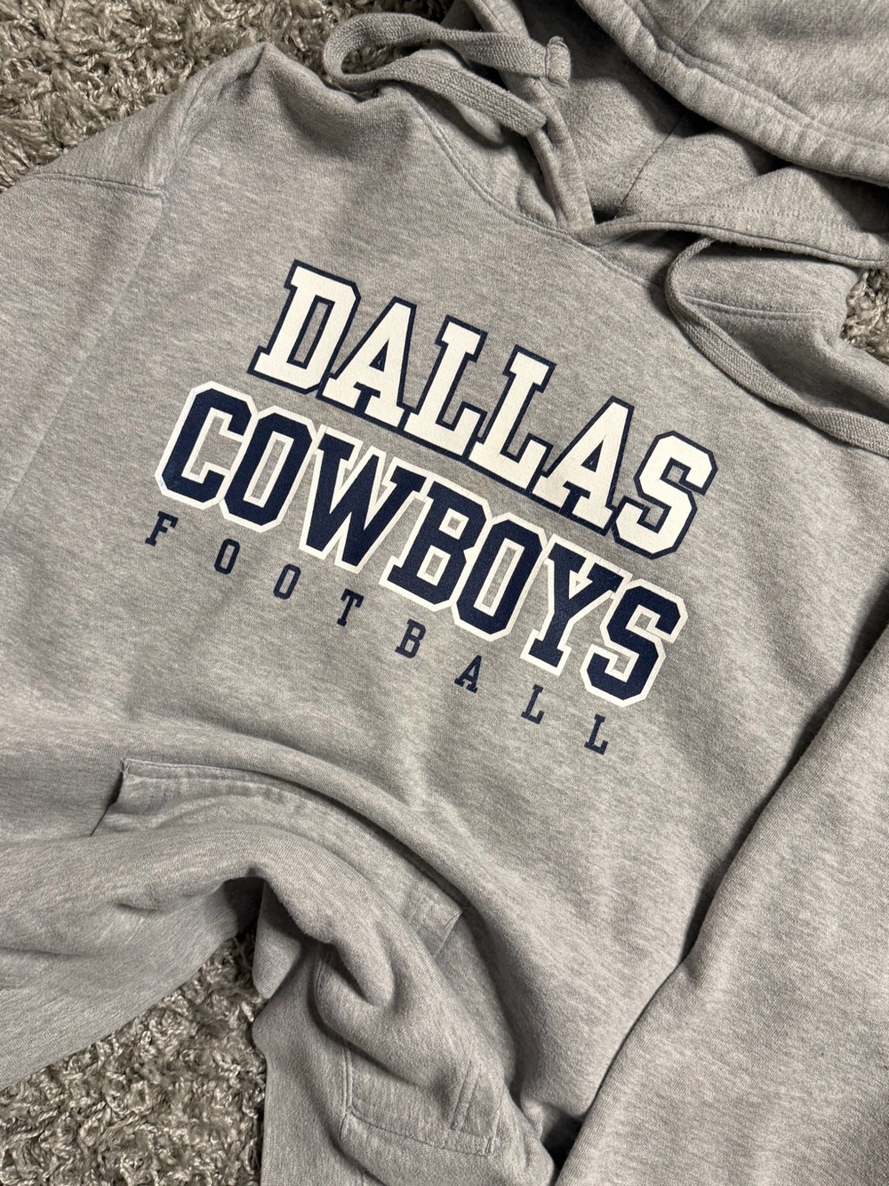 Dallas Cowboys Gray Hoodie